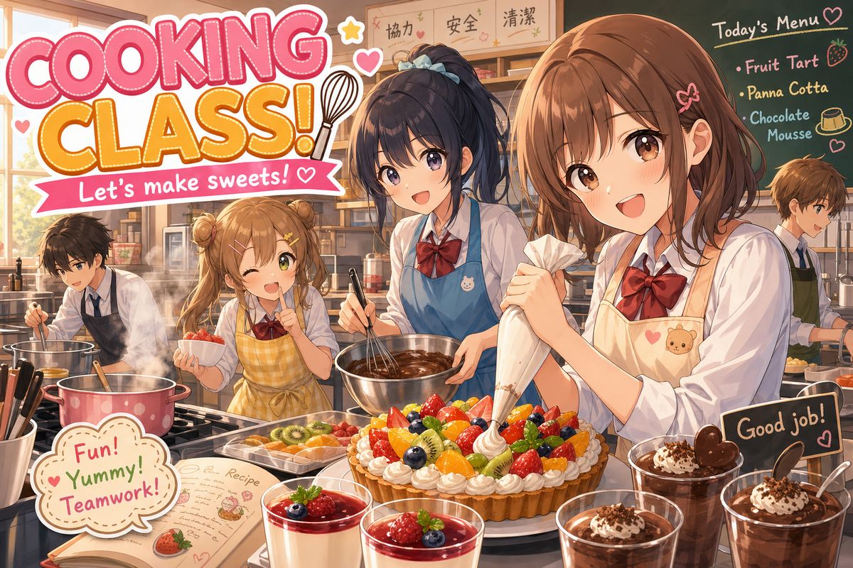 小欣奈动漫-美食动漫教程